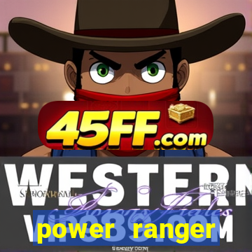 power ranger tempestade ninja
